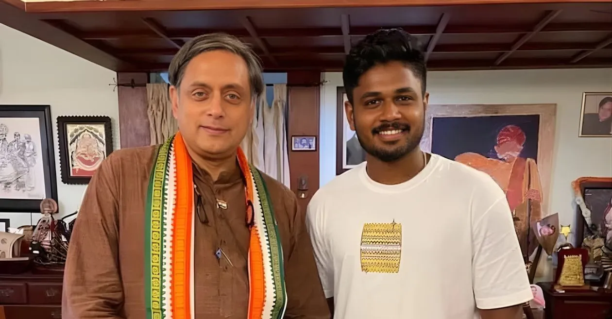 Shashi Tharoor reflexiona sobre su encuentro con el adolescente Sanju Samson después del arrebato de la estrella de Kerala en la Copa Mundial T20