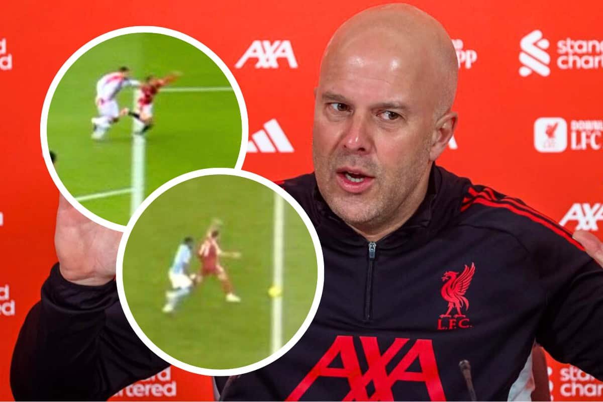 Slot critica al VAR por broma del Man United: ‘Igual que Guehi’