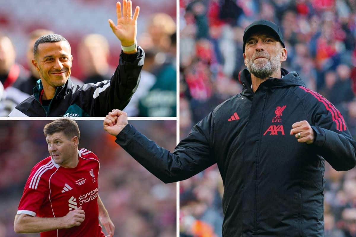 Jurgen Klopp regresa a Anfield con Gerrard y Thiago