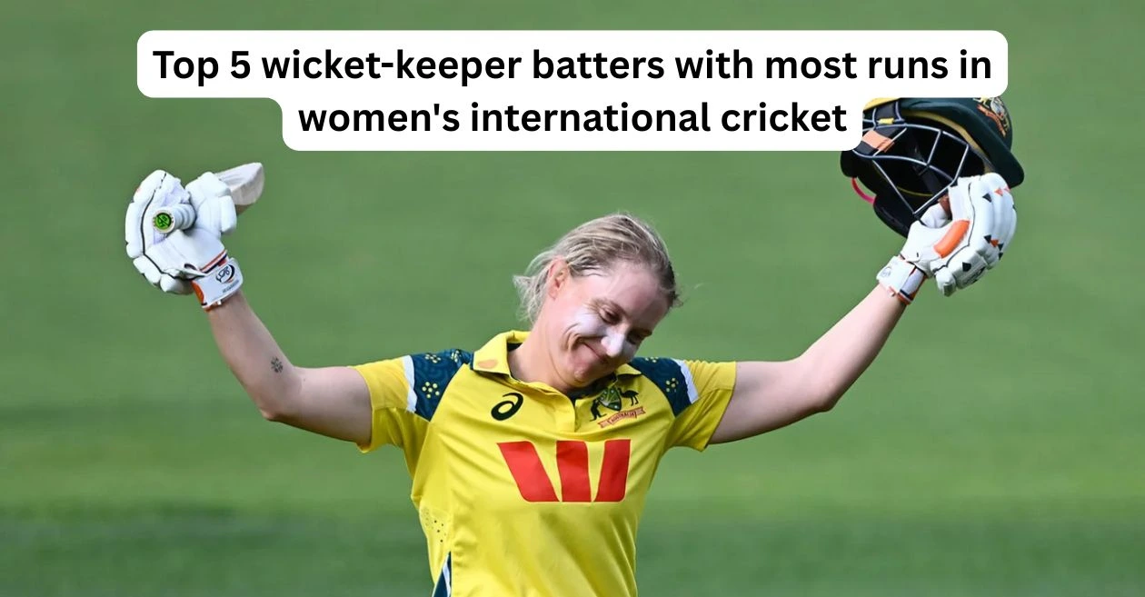 Los 5 mejores bateadores con más carreras en el críquet internacional femenino con Alyssa Healy