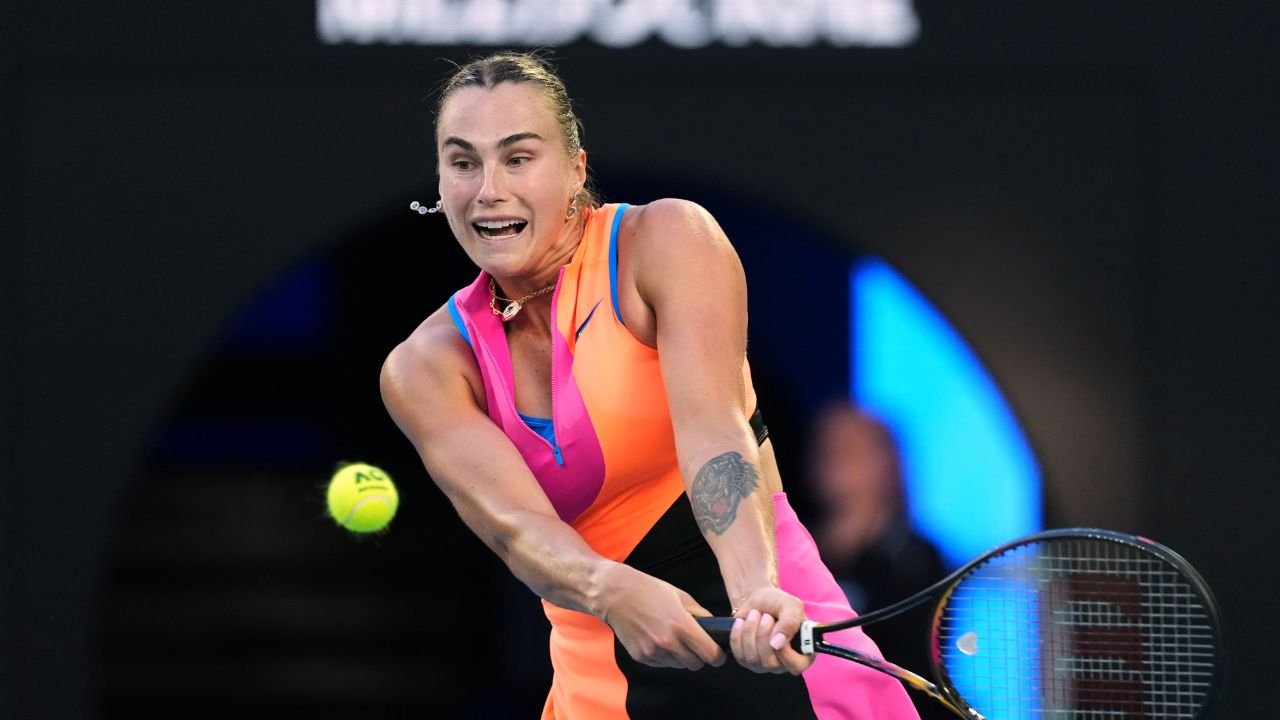 Arnya Sabalenka dice que su nuevo perro la ayuda a sentirse mejor