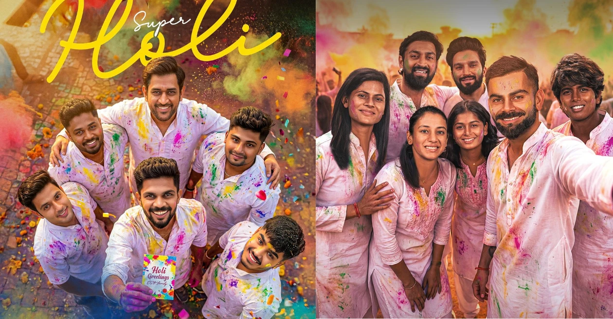 Las franquicias Virat Kohli e IPL encabezan los deseos de Holi para los fanáticos mientras la fraternidad de cricket celebra el festival de colores