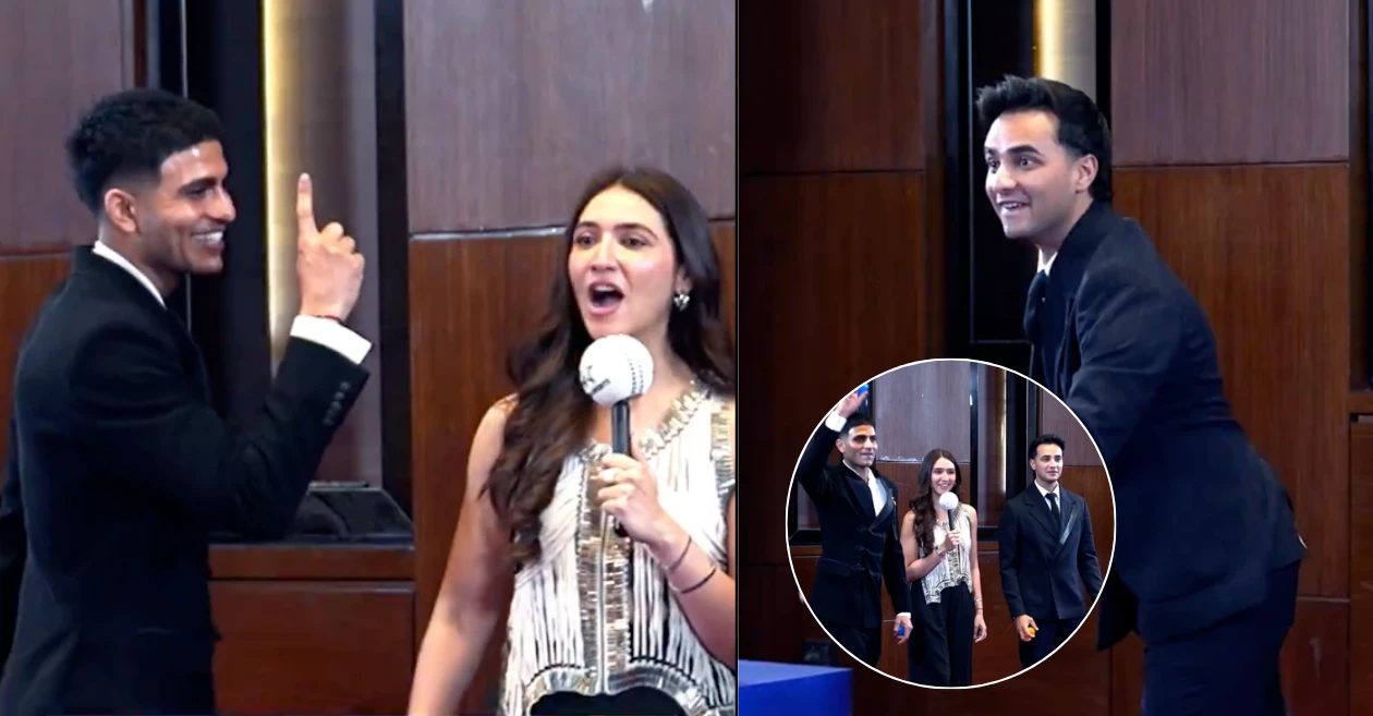 MIRAR: Shubman Gill trollea a Abhishek Sharma y SRH en un segmento divertido con Sahiba Bali