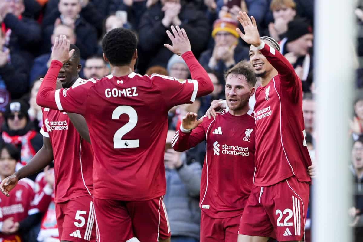 ¡Guau! El Liverpool establece el récord goleador de todos los tiempos de la PL a balón parado