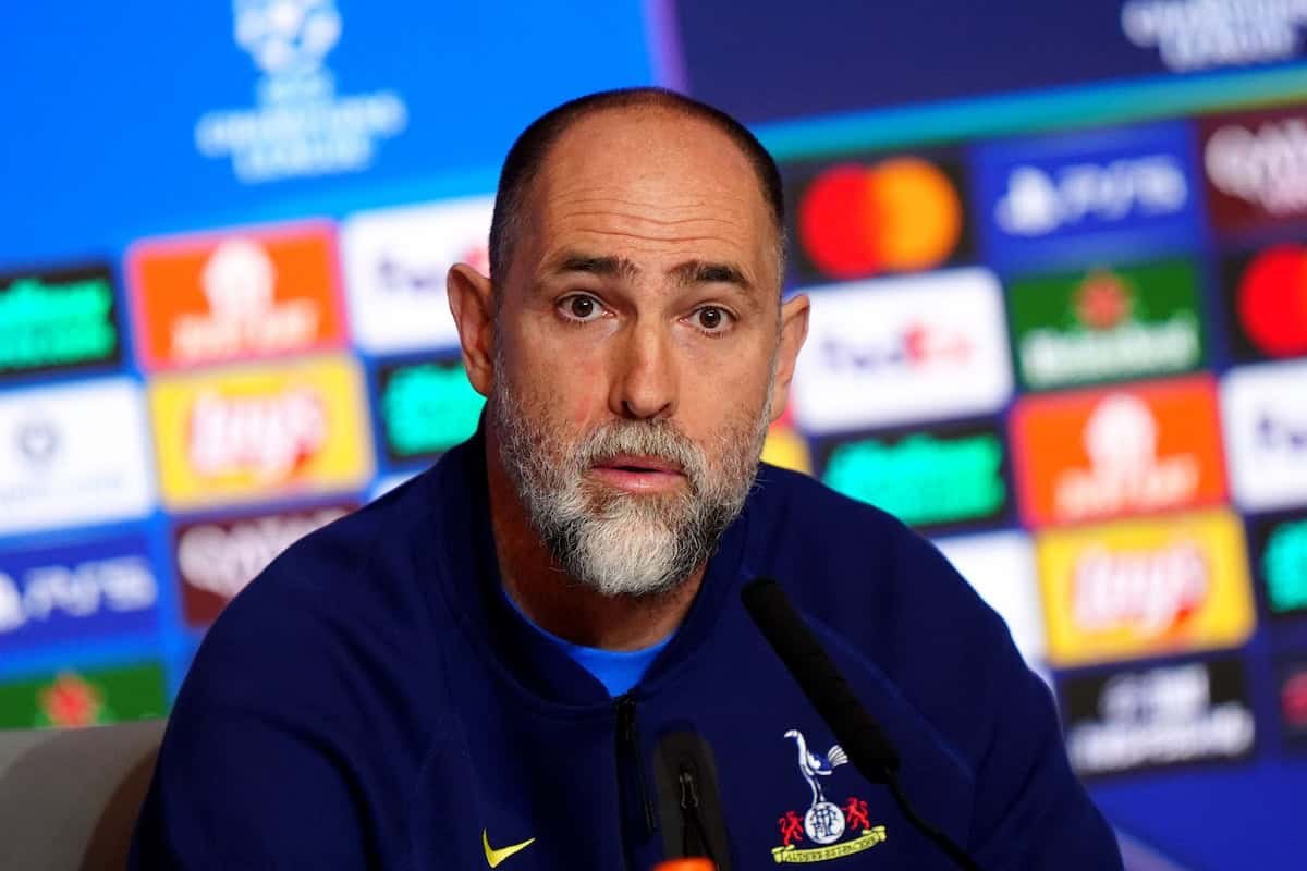 Tottenham Boss está a salvo para el choque contra Liverpool