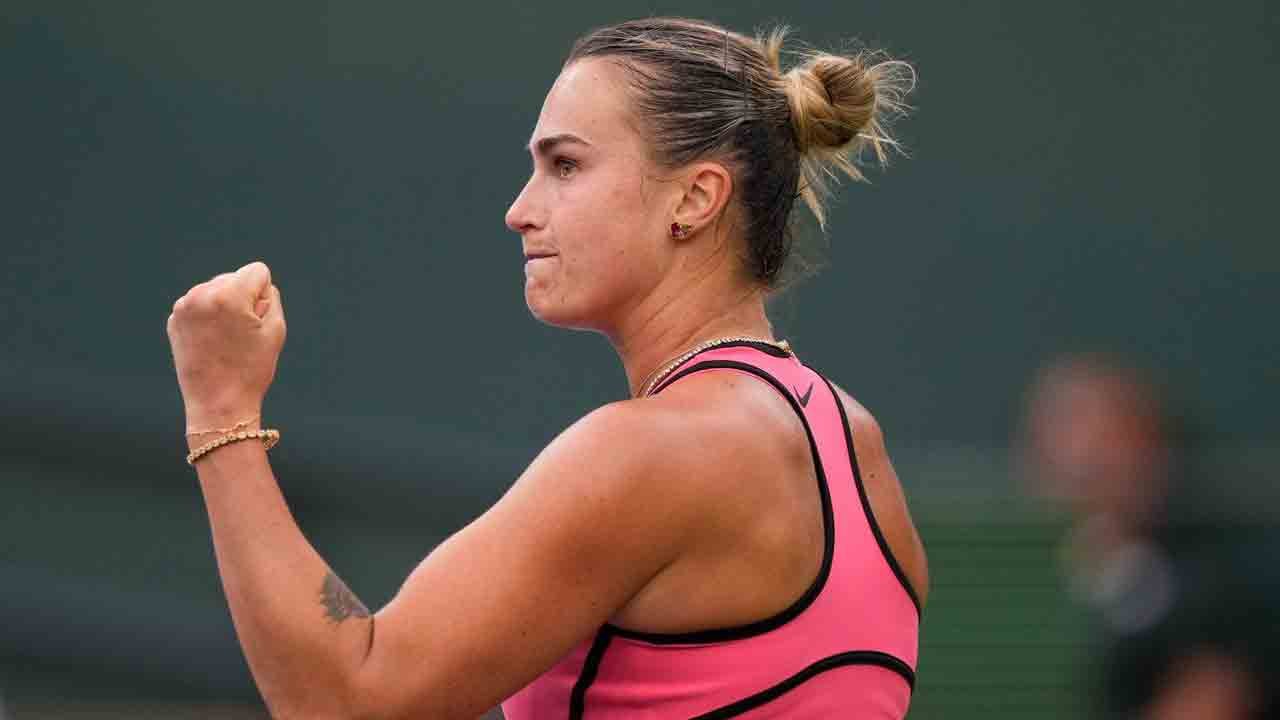 Sabalenka vence a Noskova y llega a la final en Indian Wells