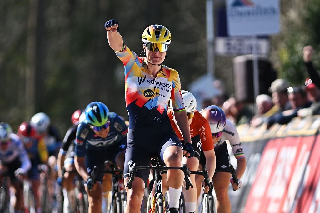 Nokere Koerse Femenino: Lotte Kopecky logra la tercera victoria de su carrera