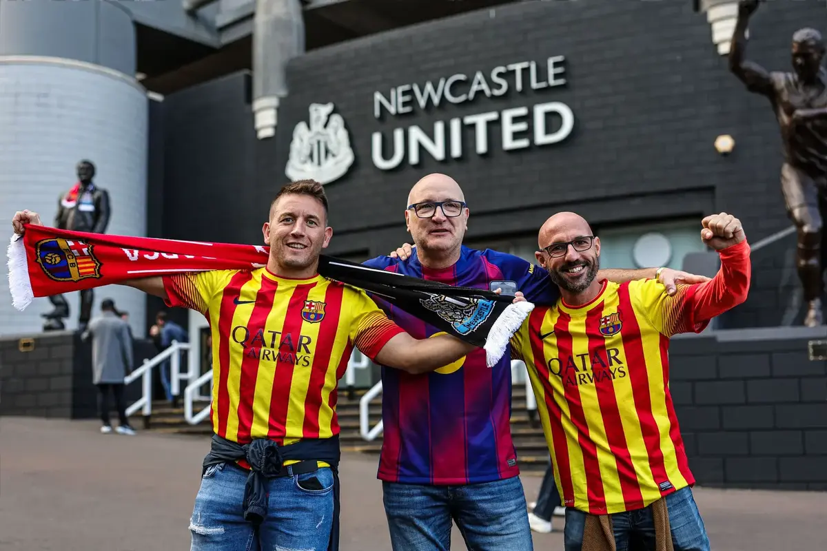El Barça da a conocer el número de aficionados del Barcelona que viajarán a St James’ Park para el partido del Newcastle United