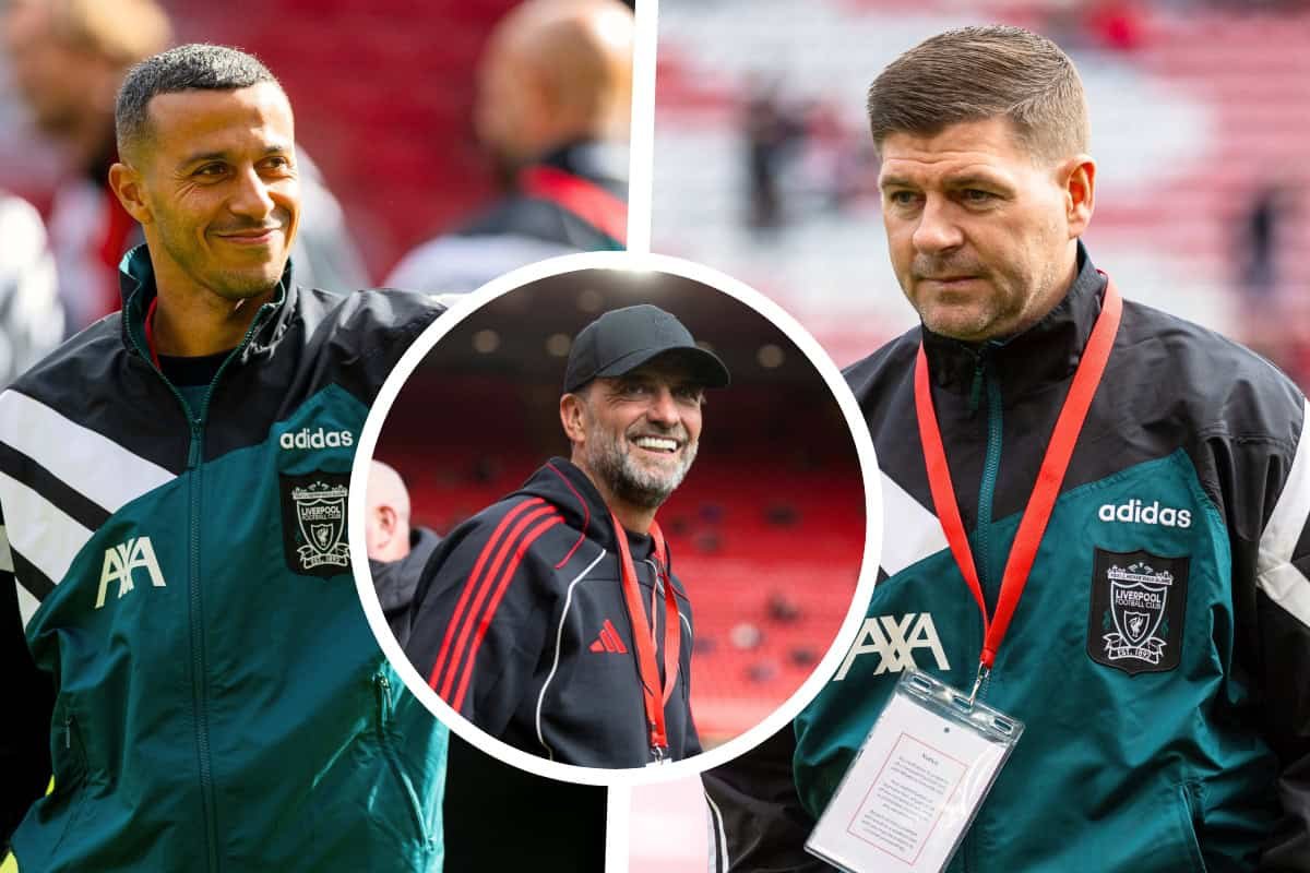 ¡Empiezan Gerrard y Thiago! Liverpool Legends XI de Klopp vs Dortmund