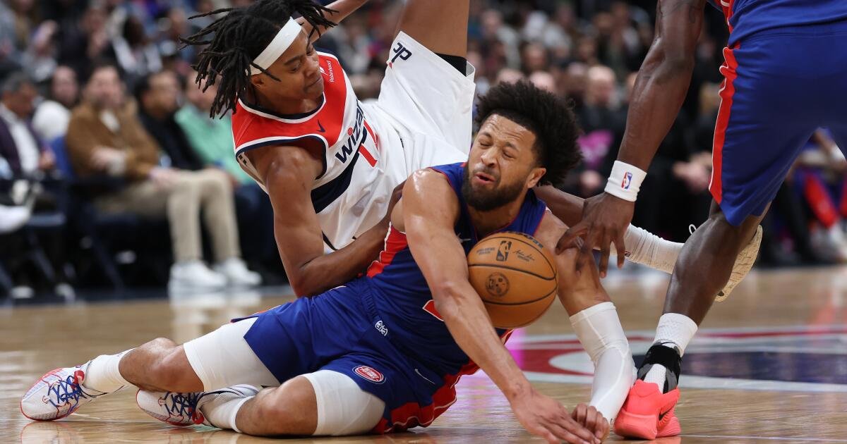 Cade Cunningham de los Pistons estará fuera al menos dos semanas por colapso pulmonar