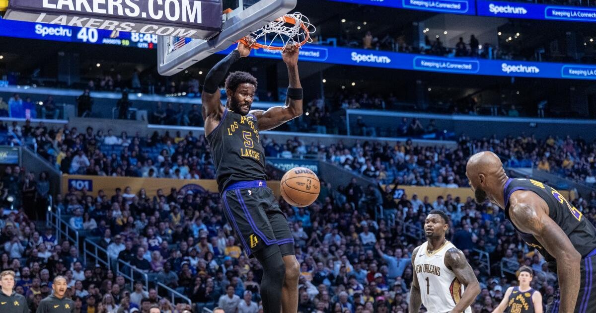 Los Lakers esperan que su victoria contra los Pelicans le dé al equipo un impulso oportuno