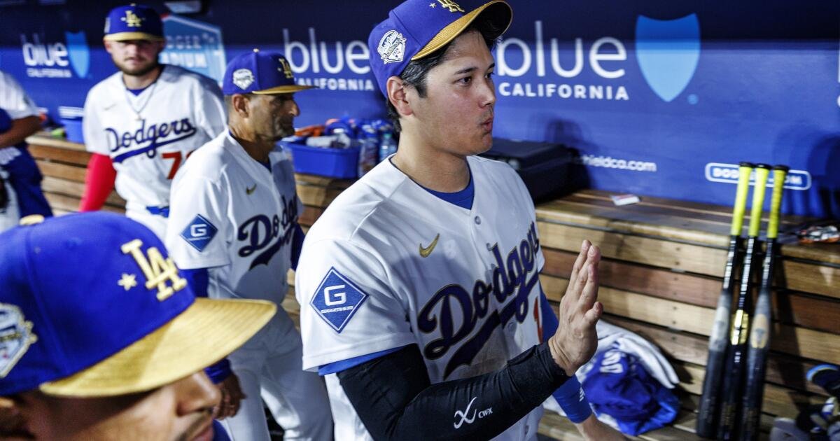 Cartas a los deportes: la predicción de Bill Plaschke para los Dodgers es ganadora