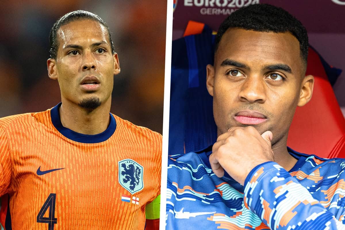 Van Dijk anota, Gravenberch critica: “¡No hace nada!”