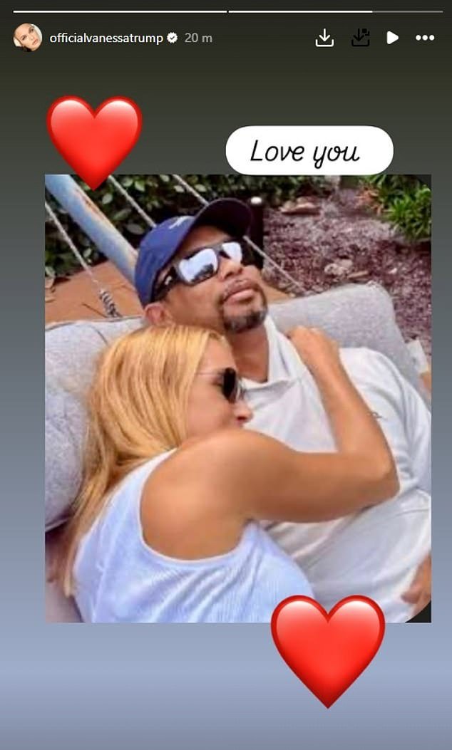 Vanessa Trump rompe su silencio sobre el arresto por conducir ebrio de su novio Tiger Woods con su primera declaración pública