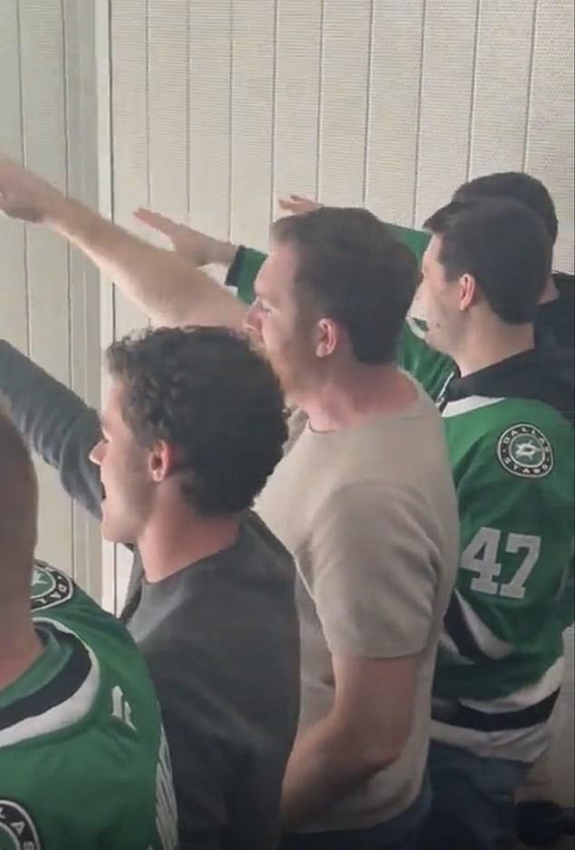 Los fanáticos de la NHL bajo investigación por hacer el saludo nazi después de la publicación de un video alarmante