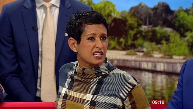 El brutal disparo de despedida de Naga Munchetty y OTRO dolor de cabeza para la BBC: los conocedores levantan la tapa sobre los ‘disparos furtivos y torpes’ y el comportamiento ‘extraño’ y dicen: ‘¡Ella simplemente no puede evitarlo!’