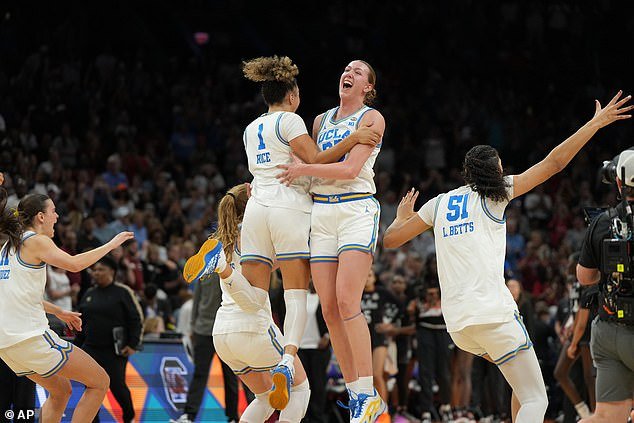 ¡UCLA gana March Madness! Los Bruins obtienen una contundente victoria en el juego del campeonato nacional contra Carolina del Sur