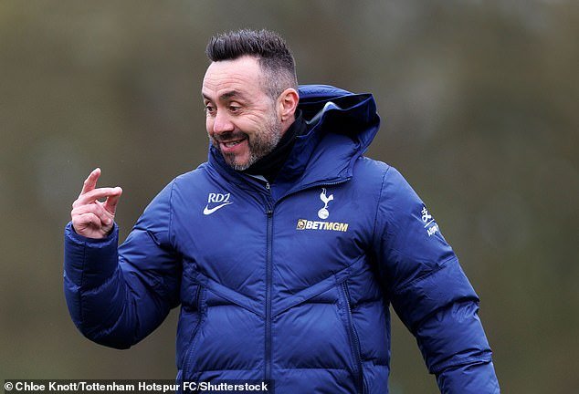 ¡Traed de vuelta a Angeball! Roberto De Zerbi promete jugar como Postecoglou para deleitar a los fanáticos del Tottenham y luego llevarlos a la cima después de ganar la pelea por la supervivencia.