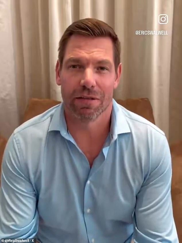 El fiscal de distrito de Manhattan abre una investigación sobre el demócrata Eric Swalwell tras ser acusado de agresión sexual