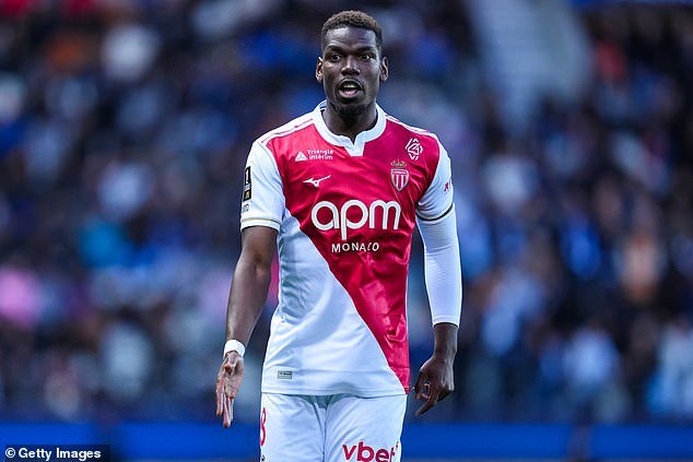 Paul Pogba pone fin a su ausencia de cuatro meses por lesión con una aparición de 20 minutos en la derrota del Mónaco por 4-1 ante el Paris FC, mientras la ex estrella del Man United pide estar en forma a los jefes del club.