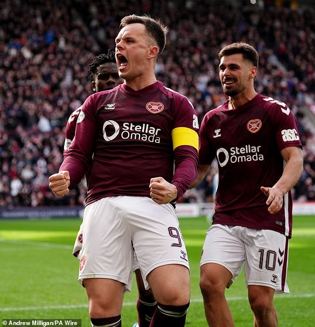 Shankland y Braga demuestran ser socios perfectos mientras Hearts no logra sellar una dramática victoria sobre Motherwell