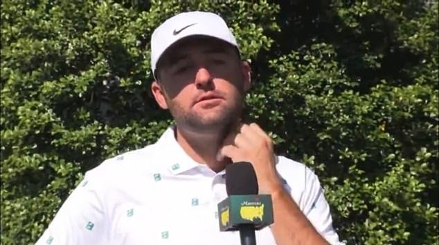 Spiky Scottie Scheffler responde a la ‘terrible pregunta’ del periodista del Masters a pesar de la impresionante ronda en Augusta
