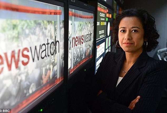 La ex presentadora de la BBC Samira Ahmed está siendo ridiculizada por quejarse ante el organismo de control de la publicidad sobre el cartel de la película La Momia debido a su “impacto en los niños”.