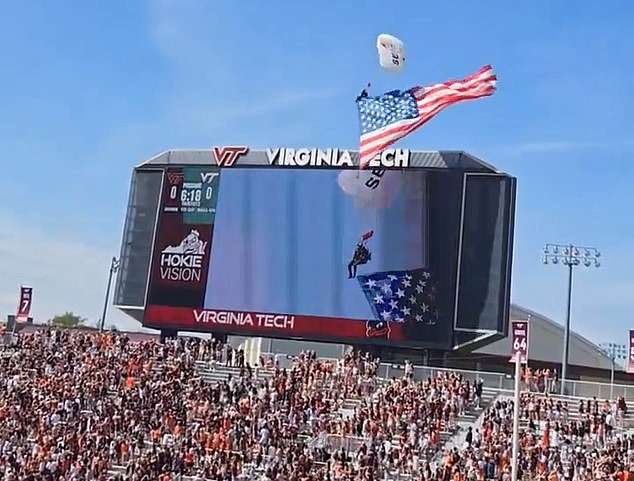 Paracaidista de fútbol universitario revela la causa del terrible accidente… y lo que lo salvó de una muerte segura