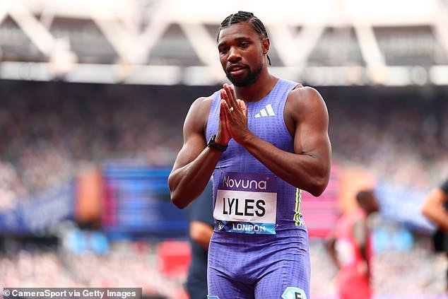 La estrella de los Juegos Olímpicos de EE. UU., Noah Lyles, criticada por su reacción ‘horrible’ ante la revelación del vestido de novia de su esposa
