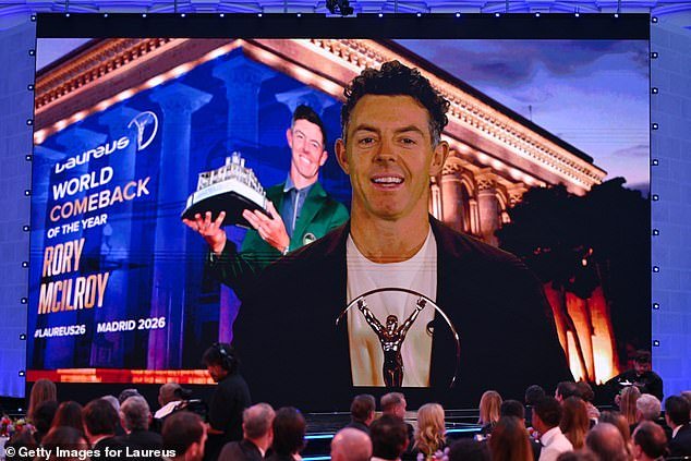 Rory McIlroy y Lando Norris lideran una noche ‘increíble’ para los británicos mientras el campeón del Masters y el campeón del mundo de F1 obtienen prestigiosos gongs en los deslumbrantes Premios Laureus