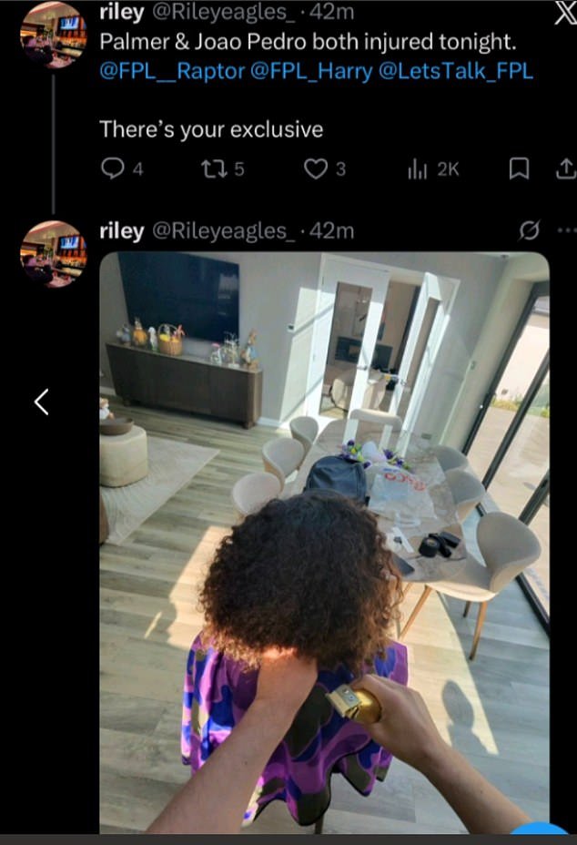 La estrella del Chelsea, BARBER, filtra noticias del equipo horas antes del choque con Brighton, después de que Liam Rosenior insistiera en que el club encontró un ‘topo’