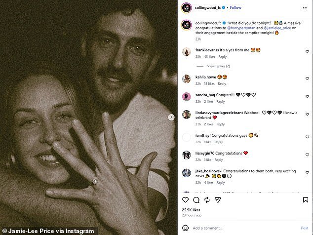 Una de las parejas más poderosas del deporte australiano anuncia su compromiso con un vídeo MUY atrevido