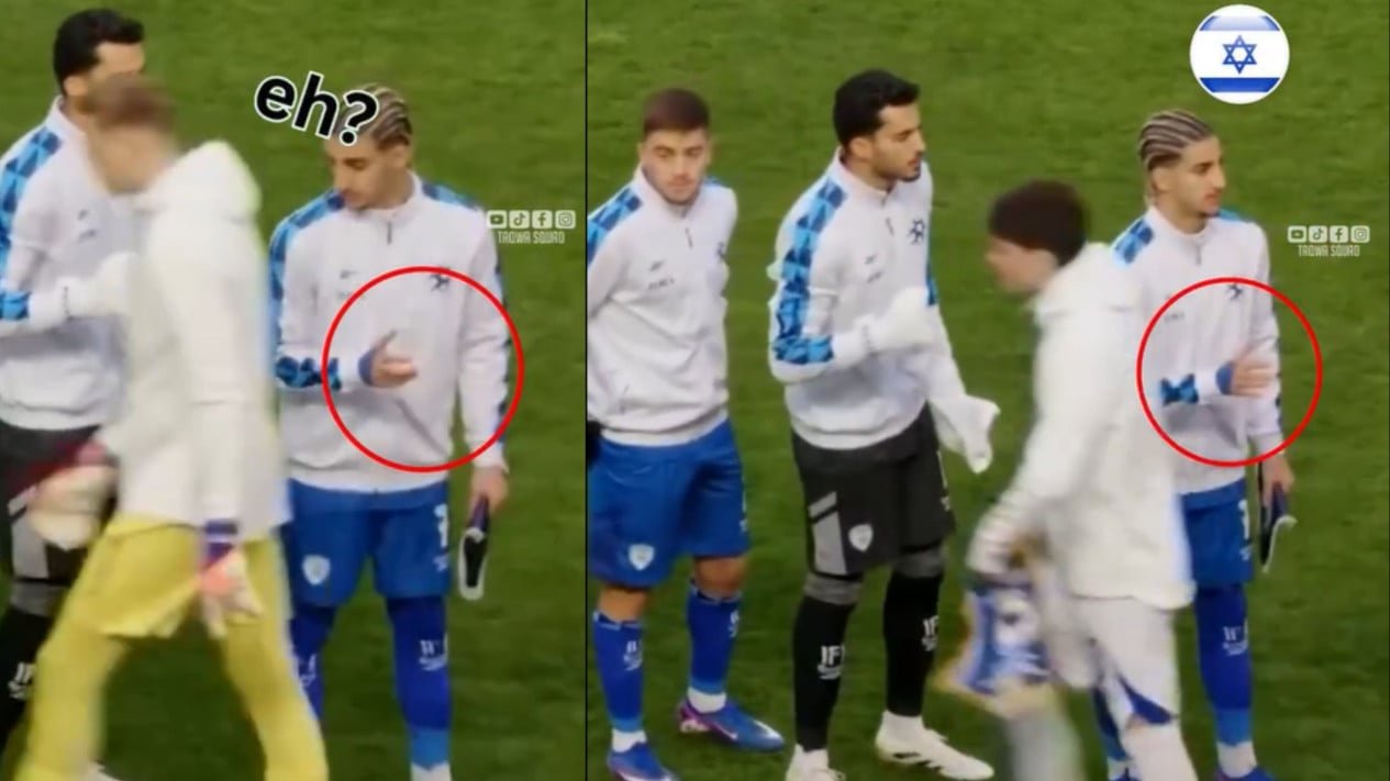 » ¿Dijo el capitán bosnio después de negarse a saludar a los jugadores israelíes y a las selecciones de Indonesia e Italia que se reunirían el Día de la FIFA?