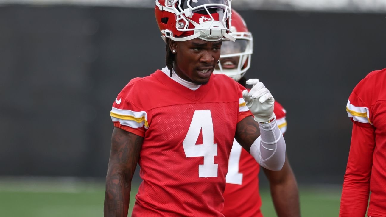 El WR de los Chiefs, Rashee Rice, no enfrenta ninguna disciplina de la NFL por acusaciones de abuso