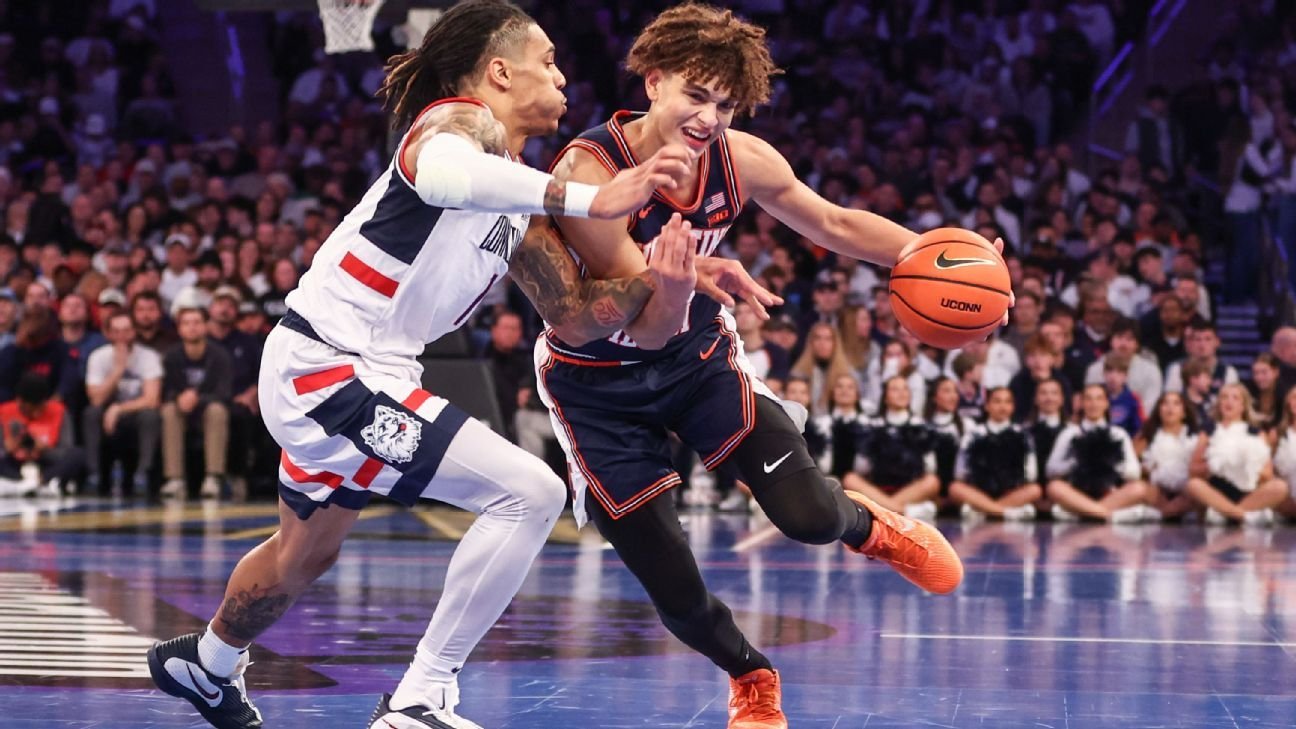 Cómo apostar en las semifinales nacionales del sábado: ¿Quién ganará la revancha entre Illinois y UConn?