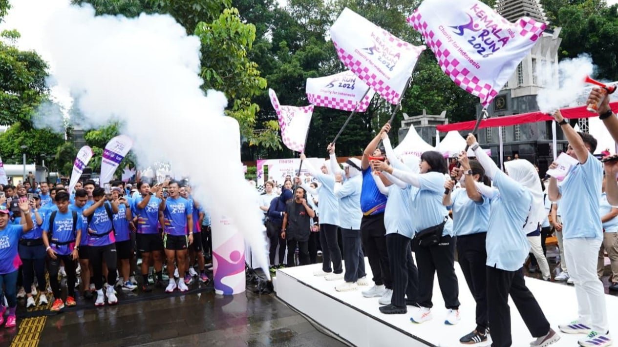 10.000 corredores se suman a la carrera Kemala 2026 en Bali, que combina deporte y acción social