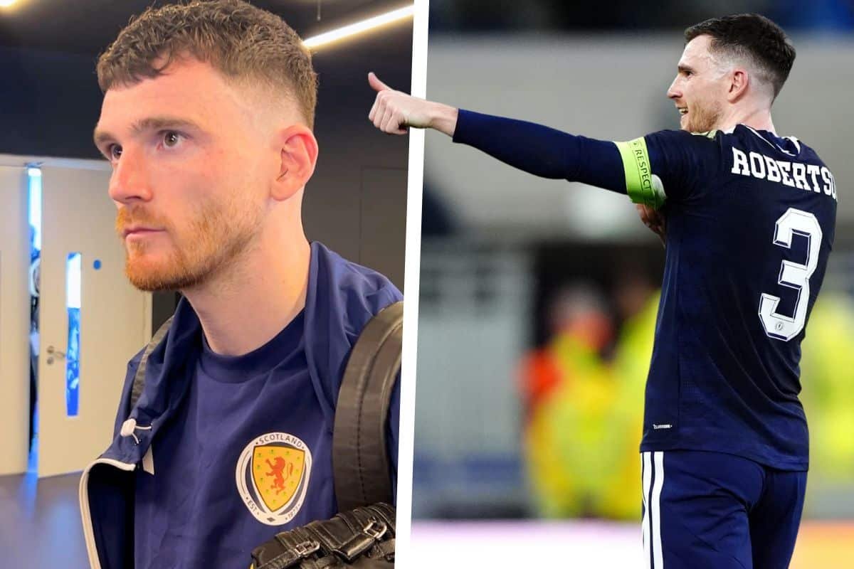 Andy Robertson critica los abucheos tras jugar contra el Liverpool