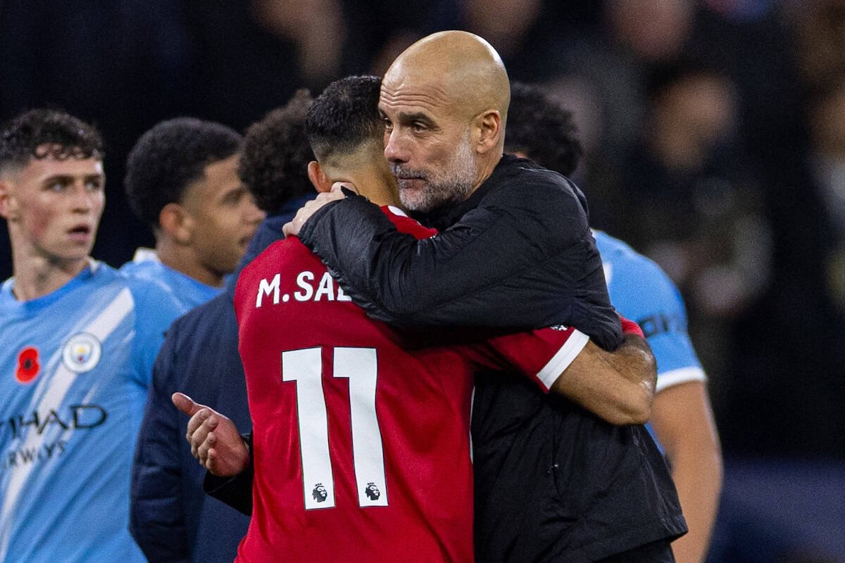 “Uno de los más grandes”: Pep Guardiola rinde homenaje a la “leyenda absoluta” Mo Salah