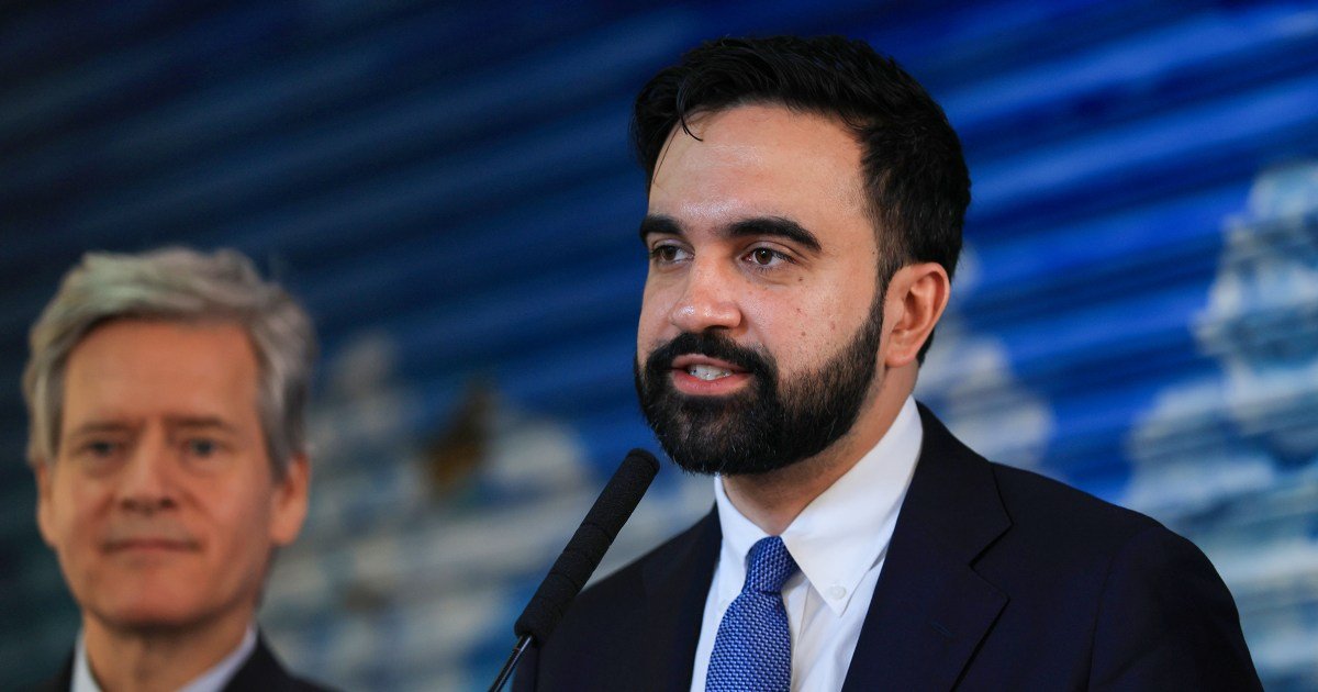 El alcalde de Nueva York, Zohran Mamdani, dice que la guerra en Irán está empeorando la crisis del costo de vida.