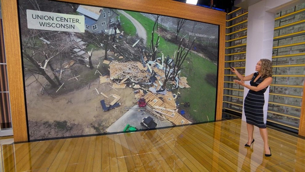 MIRAR: 7 tornados reportados en Heartland mientras la costa este se calienta