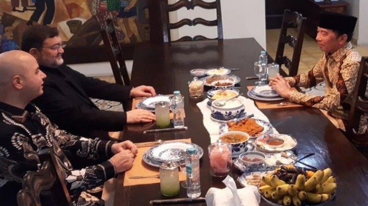 El embajador iraní visita Jokowi en solitario, ¿de qué se habló?