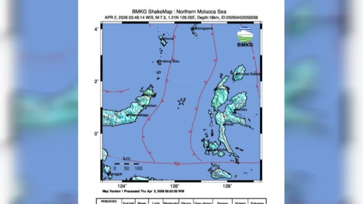 Finaliza la alerta de tsunami posterior al terremoto para Sulawesi del Norte