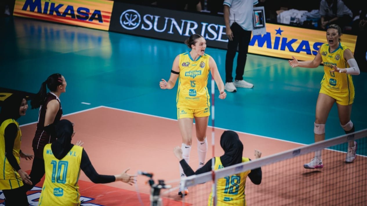 Arriba en el cuarto set, Jakarta Pertamina Enduro sigue abajo, Electric PLN finalmente gana en la Final Four de la Proliga