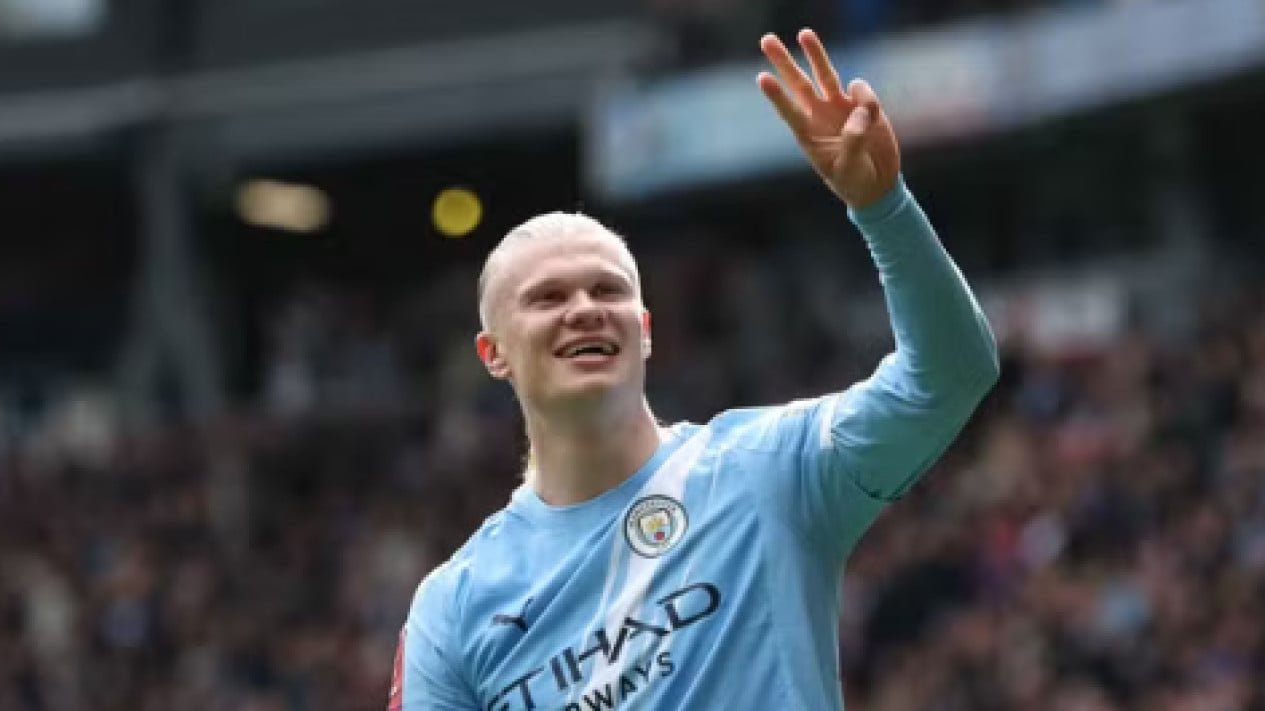 Con hat-trick de Erling Haaland, Manchester City goleó 4-0 a Liverpool
