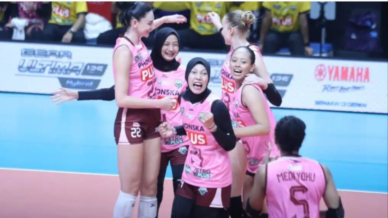 Clasificación de los partidos de la Final Four de Proliga 2026 después de que Gresik Phonska destruyera al Electric PLN y Megawati Cs se quedara atrás