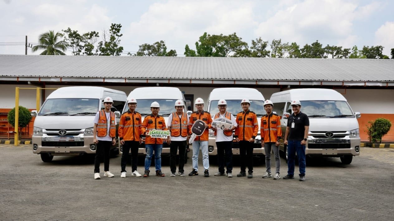 VKTR entrega 4 transportadores eléctricos a PO Bagong, el transporte ecológico en Malang es cada vez más real