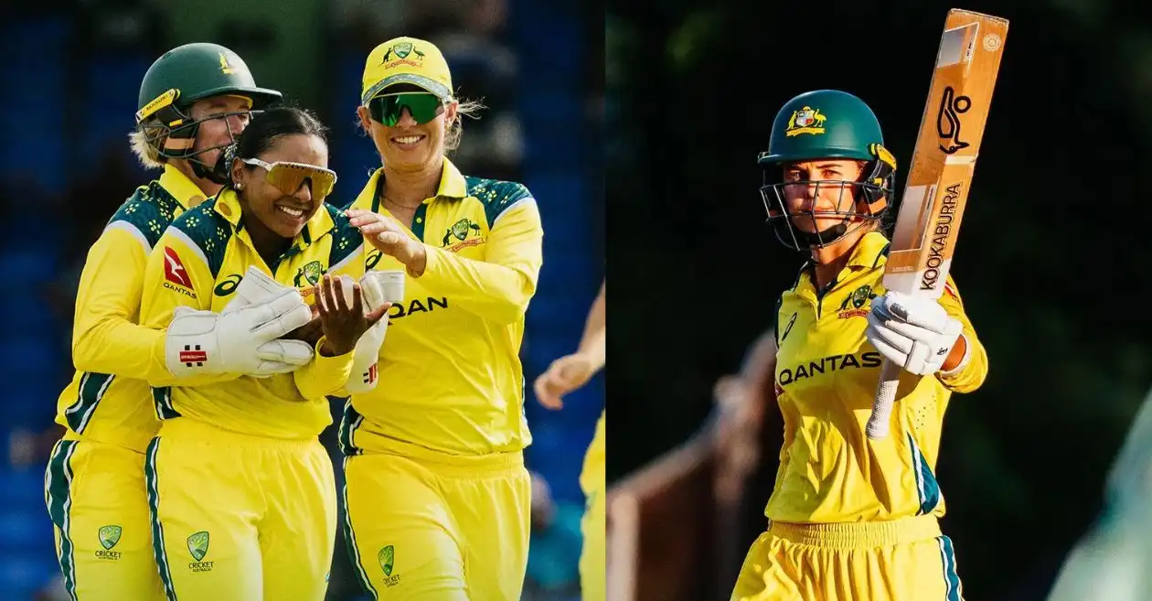 Alana King y Phoebe Litchfield brillan mientras Australia blanquea a las Indias Occidentales en la serie ODI femenina