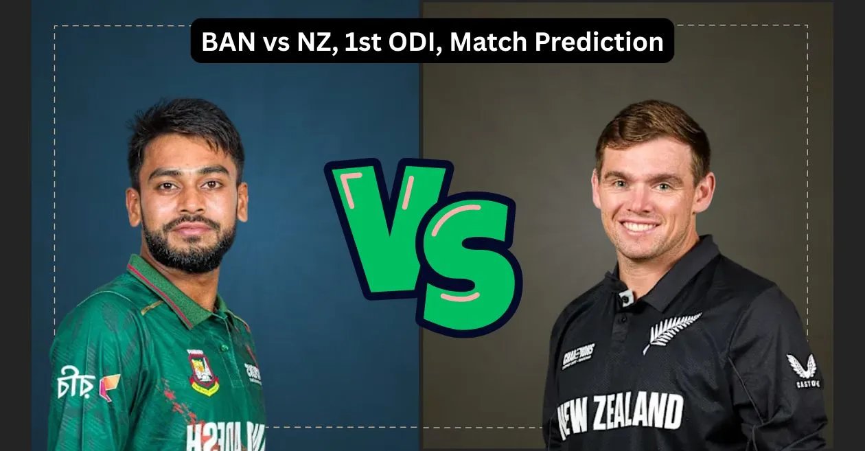 BAN vs NZ, 1er ODI, predicción del partido: ¿Quién ganará el partido de hoy entre Bangladesh y Nueva Zelanda?