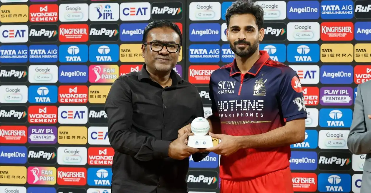 Bhuvneshwar Kumar hace historia al lograr un hito especial en el partido RCB vs CSK en IPL 2026