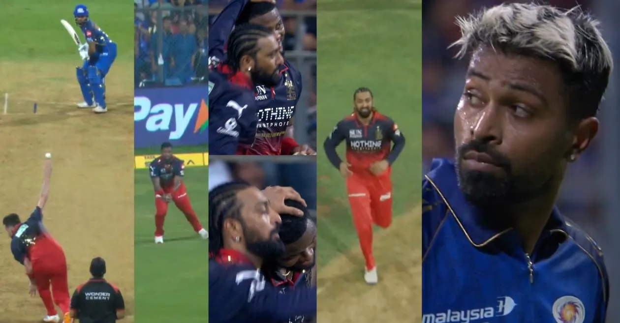 IPL 2026 (MIRAR): Krunal Pandya celebra el despido de Hardik Pandya en el choque MI vs RCB